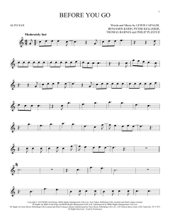 Before You Go von Lewis Capaldi (Download) 