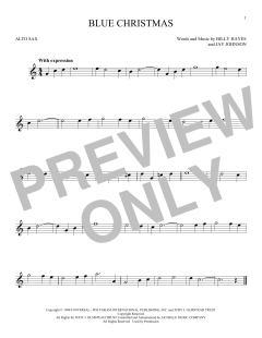 Blue Christmas von Elvis Presley (Download) 