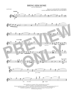 Bring Him Home von Alain Boublil (Download) 