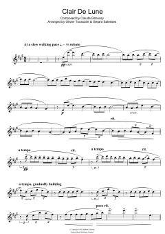 Clair De Lune von Claude Debussy (Download) 