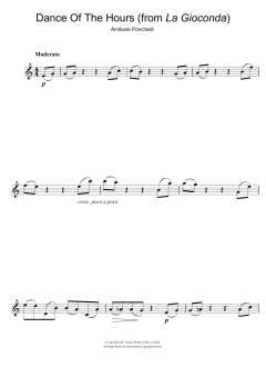 Dance Of The Hours von Amilcare Ponchielli (Download) 