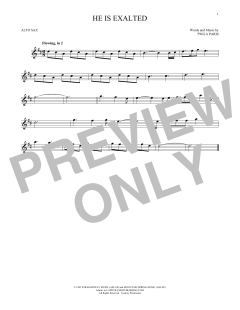 He Is Exalted von Twila Paris (Download) 