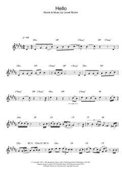 Hello von Lionel Richie (Download) 