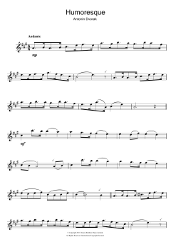 Humoresque von Antonín Dvořák (Download) 