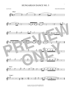 Hungarian Dance No. 5 (Download) 