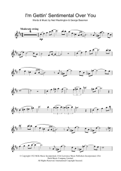 I'm Gettin' Sentimental Over You von Frank Sinatra (Download) 