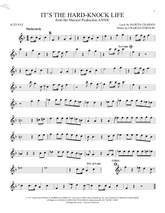 It's The Hard-Knock Life von Martin Charnin (Download) 