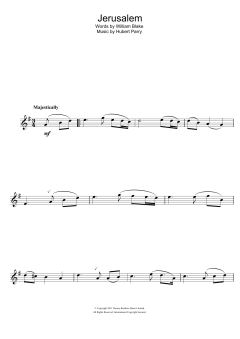 Jerusalem von William Blake (Download) 