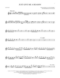 Just Give Me A Reason von Alecia Moore (Download) 