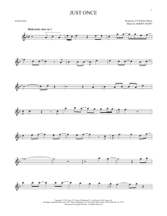 Just Once von Barry Mann (Download) 