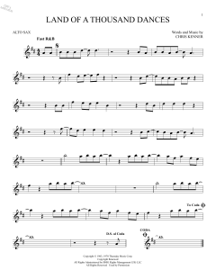 Land Of A Thousand Dances von Wilson Pickett (Download) 