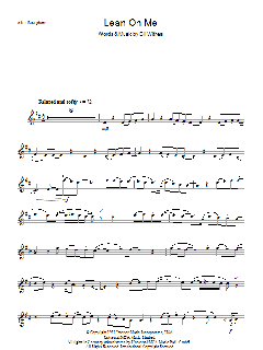 Lean On Me von Bill Withers (Download) 