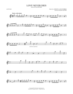 Love Never Dies von Glenn Slater (Download) 