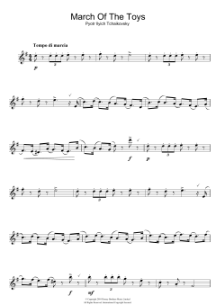 March Of The Toys von Peter Iljitsch Tschaikowsky (Download) 