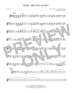 Mary, Did You Know? von Mark Lowry (Download) 