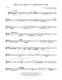 Miss You Most At Christmas Time von Mariah Carey (Download) 