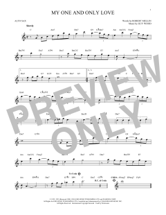 My One And Only Love von Robert Mellin (Download) 