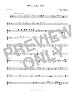 One More Night von Phil Collins (Download) 