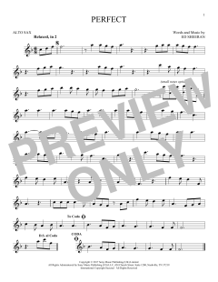 Perfect von Ed Sheeran (Download) 