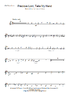 Precious Lord, Take My Hand von Thomas A. Dorsey (Download) 