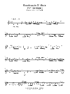 Rondeau in D Minor von Henry Purcell (Download) 