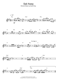 Sail Away von David Gray (Download) 