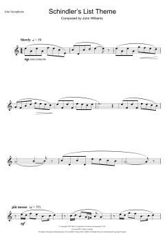 Schindler's List von John Williams (Download) 
