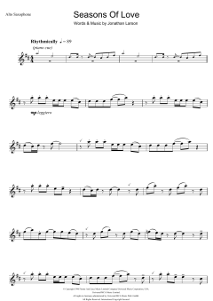 Seasons Of Love von Jonathan Larson (Download) 