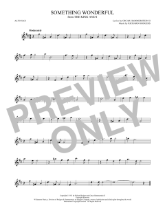 Something Wonderful von Rodgers & Hammerstein (Download) 