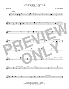 Somewhere In Time von John Barry (Download) 