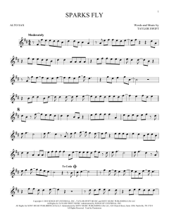 Sparks Fly von Taylor Swift (Download) 