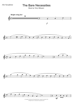 The Bare Necessities von Terry Gilkyson (Download) 