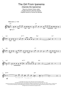 The Girl From Ipanema von Antonio Carlos Jobim (Download) 