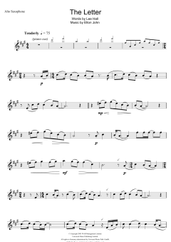 The Letter von Elton John (Download) 