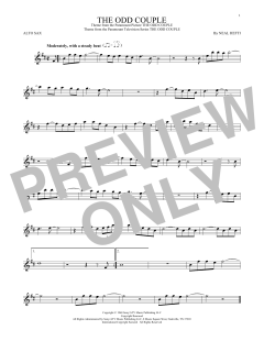 The Odd Couple von Neal Hefti (Download) 