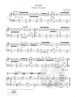 10 leichte Sonaten von Joseph Haydn 