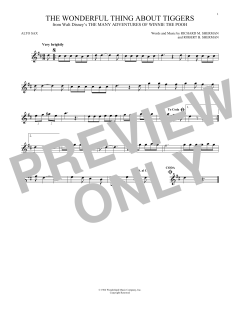 The Wonderful Thing About Tiggers von Robert Bernard Sherman (Download) 