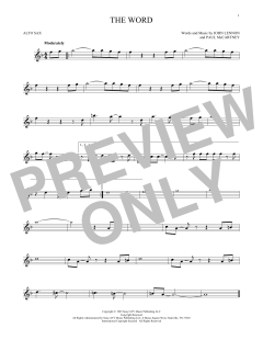 The Word von The Beatles (Download) 