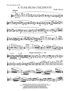 Tune From Childhood von Bright Sheng (Download) 