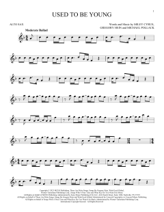 Used To Be Young von Miley Cyrus (Download) 