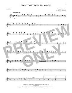 Won't Get Fooled Again von The Who (Download) 