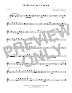 Yesterday Once More von The Carpenters (Download) 