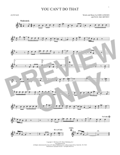 You Can't Do That von The Beatles (Download) 