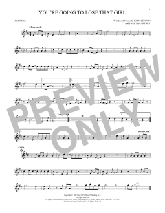 You're Going To Lose That Girl von The Beatles (Download) 