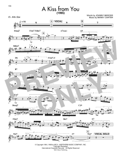 A Kiss From You von Benny Carter (Download) 