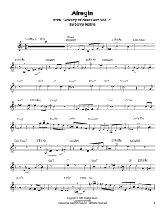 Airegin von Stan Getz (Download) 