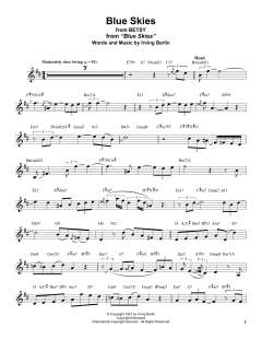 Blue Skies von Stan Getz (Download) 