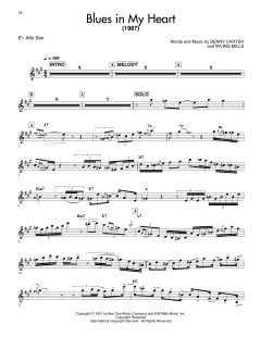 Blues In My Heart von Benny Carter (Download) 