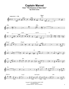 Captain Marvel von Stan Getz (Download) 