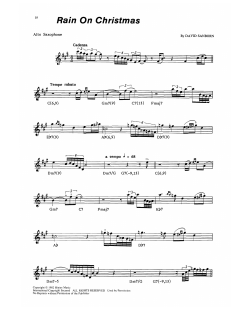 Rain On Christmas von David Sanborn (Download) 